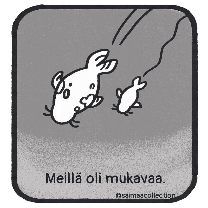 Emonorppa ja Sisu-kuutti sukeltavat yhdessä: "Meillä oli mukavaa."