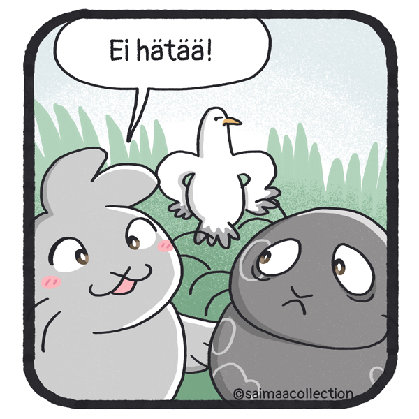 Sisu-kuutti lohduttaa ttoista kuuttia. Ei hätää!